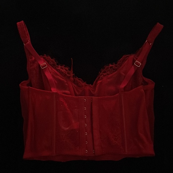 Victoria Secret Unlined Laced-up Bra Top - Picture 2 of 3